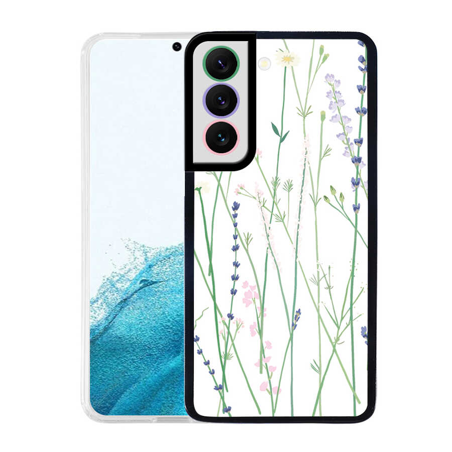 Samsung Galaxy S22 Plus Uyumlu Kılıf Zore M-Fit Desenli Kapak