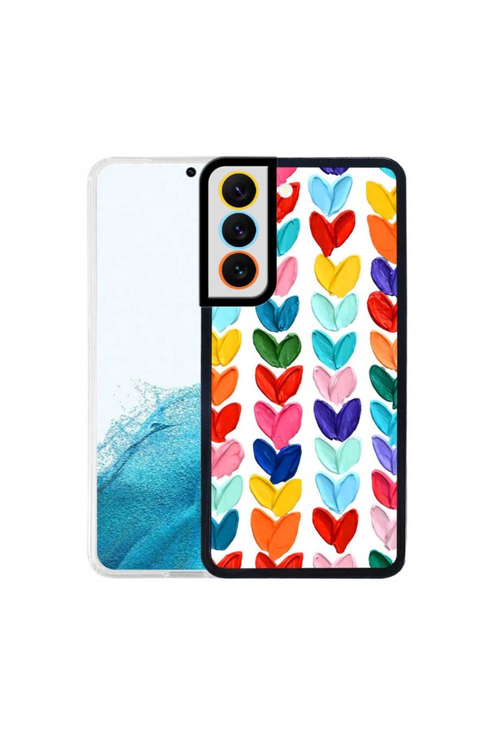Samsung Galaxy S22 Plus Uyumlu Kılıf Zore M-Fit Desenli Kapak