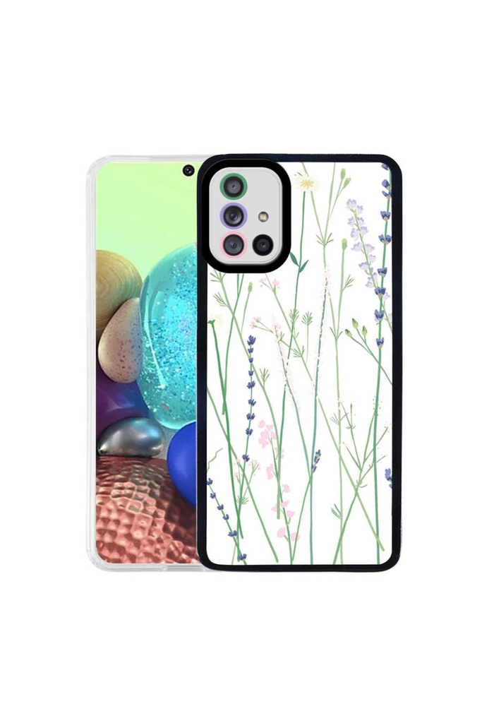 Samsung Galaxy A71 Uyumlu Kılıf Zore M-Fit Desenli Kapak