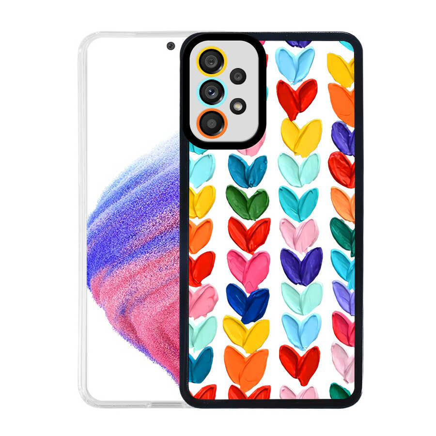 Samsung Galaxy A53 5G Uyumlu Kılıf Zore M-Fit Desenli Kapak