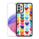 Samsung Galaxy A73 Uyumlu Kılıf Zore M-Fit Desenli Kapak