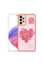 Samsung Galaxy A73 Uyumlu Kılıf Zore M-Fit Desenli Kapak
