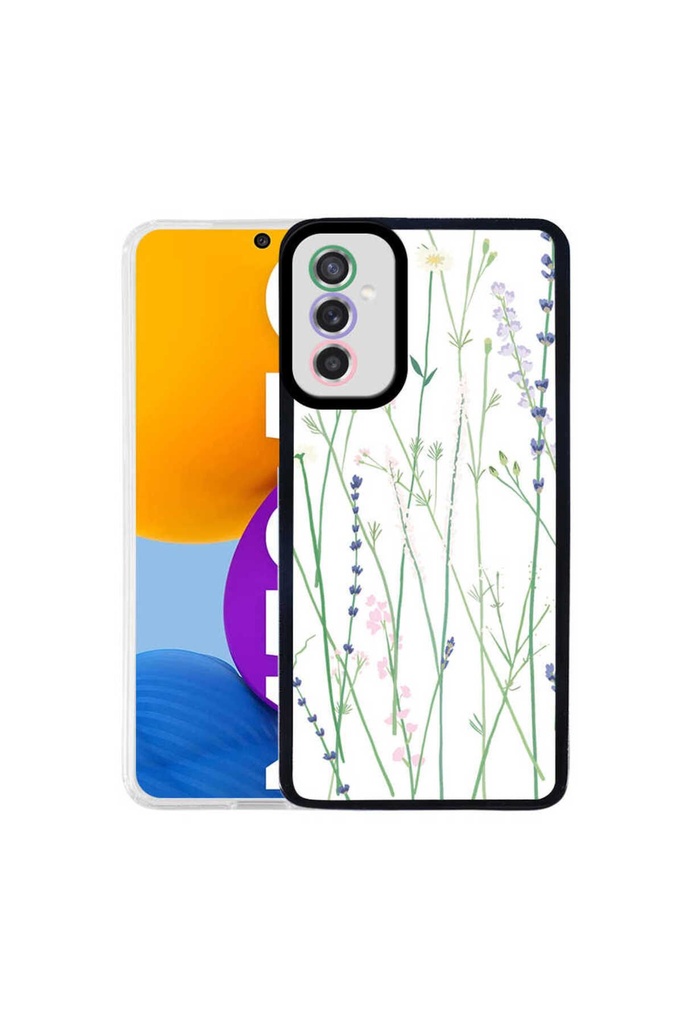 Samsung Galaxy M52 Uyumlu Kılıf Zore M-Fit Desenli Kapak