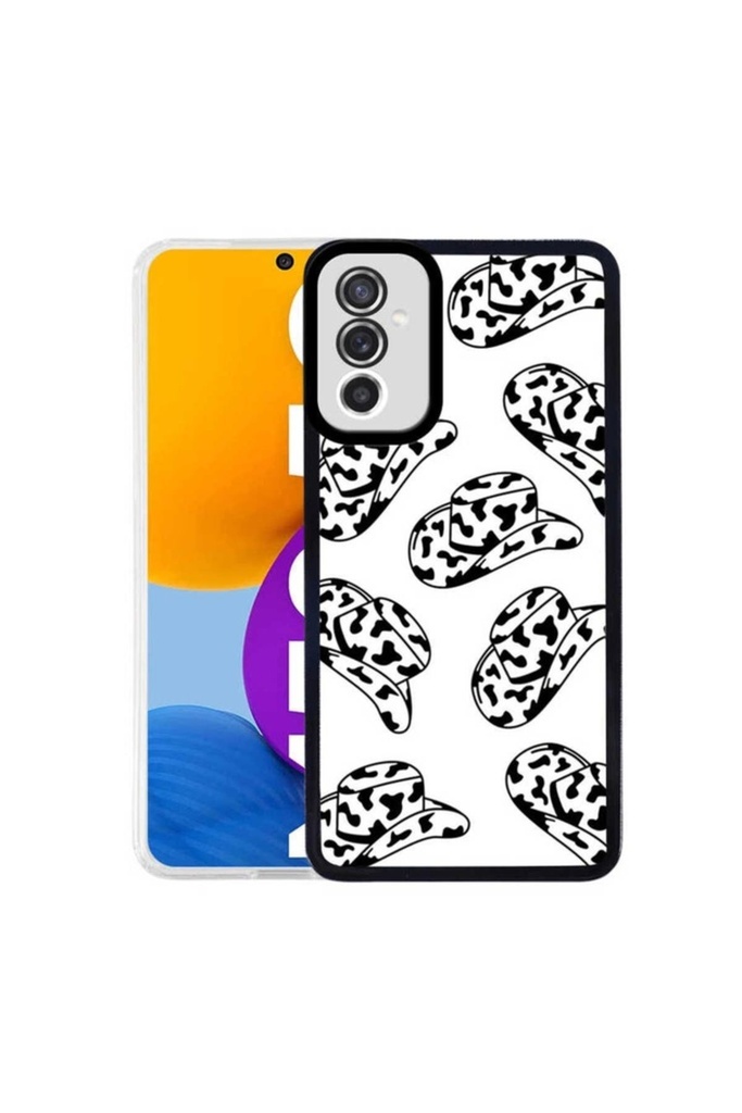 Samsung Galaxy M52 Uyumlu Kılıf Zore M-Fit Desenli Kapak