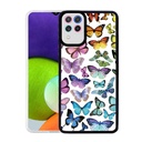 Samsung Galaxy A22 4G Uyumlu Kılıf Zore M-Fit Desenli Kapak