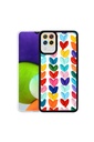Samsung Galaxy M32 Uyumlu Kılıf Zore M-Fit Desenli Kapak