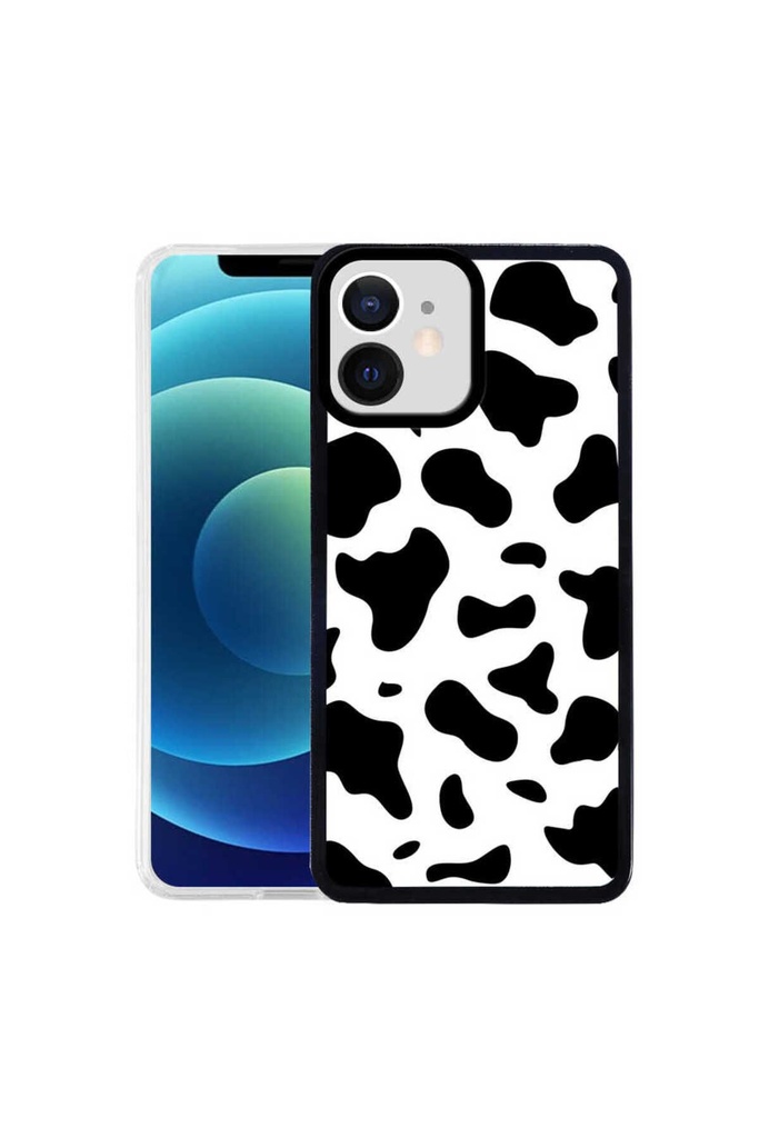 Apple iPhone 12 Uyumlu Kılıf Zore M-Fit Desenli Kapak
