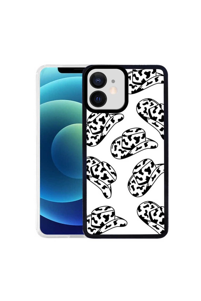 Apple iPhone 12 Uyumlu Kılıf Zore M-Fit Desenli Kapak