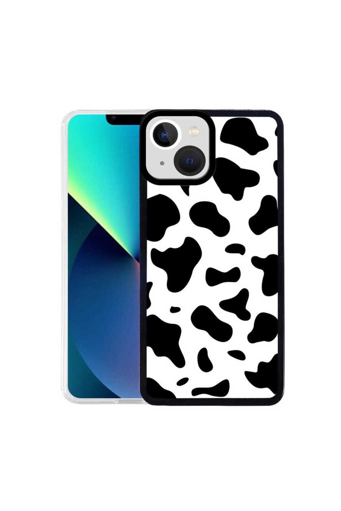 Apple iPhone 13 Uyumlu Kılıf Zore M-Fit Desenli Kapak