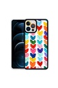 Apple iPhone 13 Pro Uyumlu Kılıf Zore M-Fit Desenli Kapak