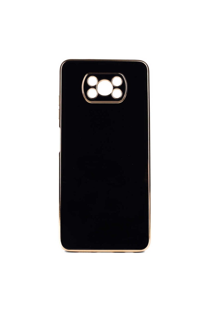 [RNZ-TA68339] Xiaomi Poco X3 Uyumlu Kılıf Zore Bark Kapak (Siyah)
