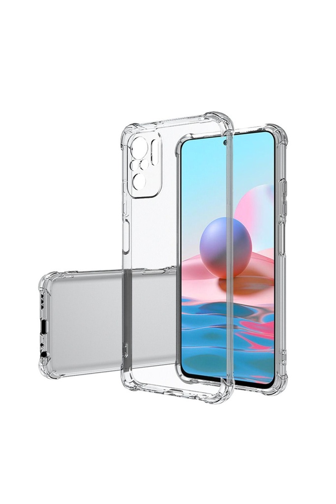 Xiaomi Redmi Note 10S Uyumlu Kılıf Zore Kamera Korumalı Nitro Anti Shock Silikon