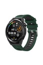 Samsung Galaxy Watch 42mm Uyumlu Kordon Silikon Çift Renkli Sportif KRD-55 Kayış