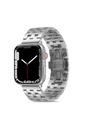 Apple Watch 42mm Uyumlu Kordon Metal Geçmeli Paslanmaz KRD-20 Kayış