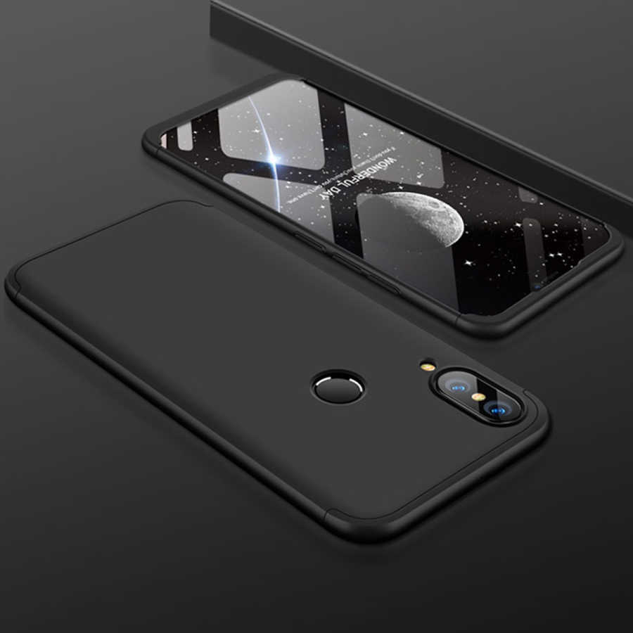 [RNZ-TA5388] Huawei P20 Lite Uyumlu Kılıf Zore Ays Kapak (Siyah)