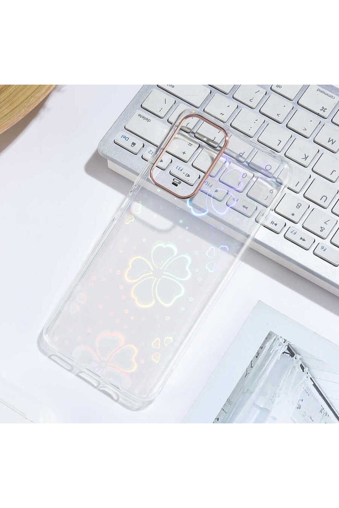 [RNZ-TA69273] Xiaomi Redmi Note 11T 5G Uyumlu Kılıf Zore Sidney Desenli Sert Kapak (Flower No3)
