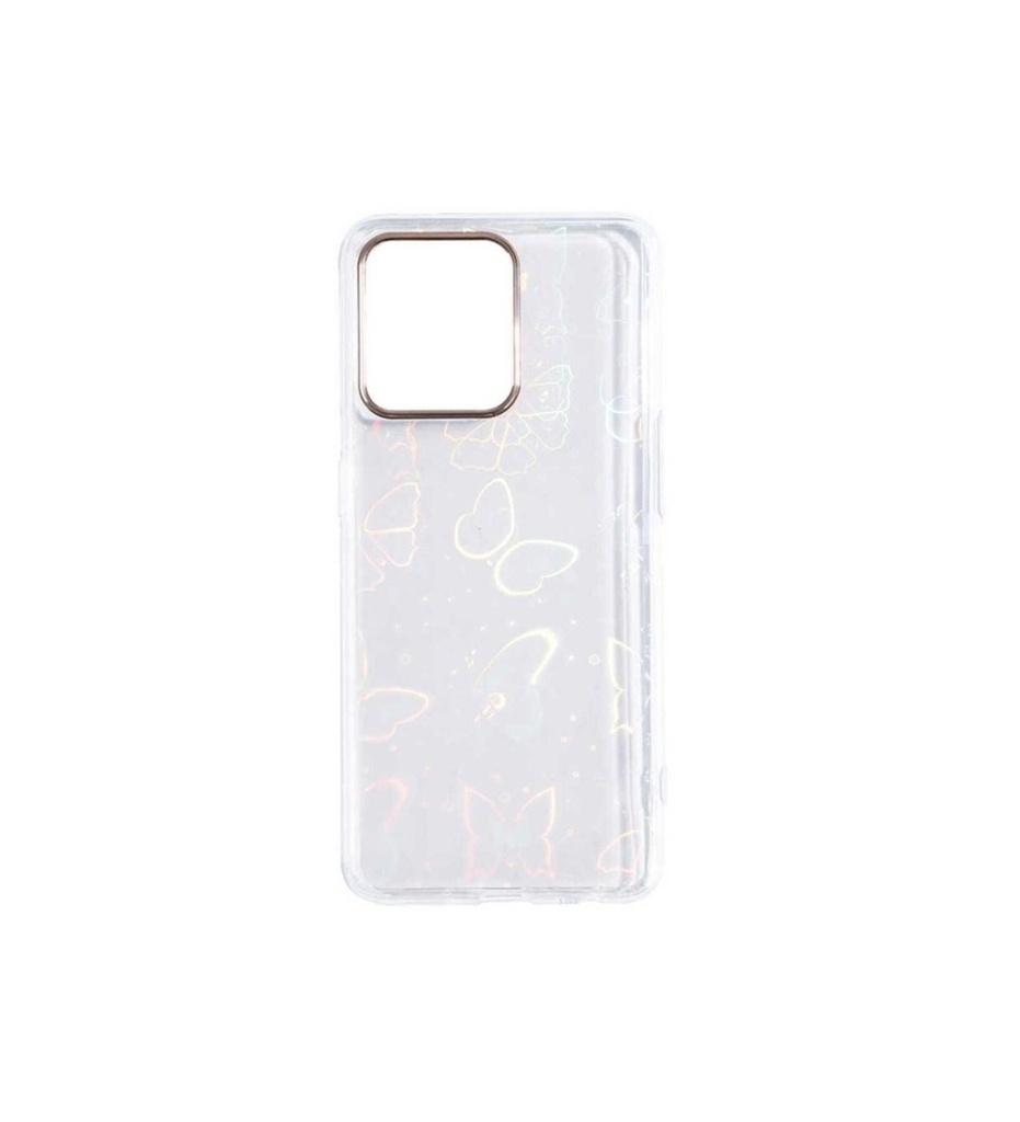 Oppo Reno 5 Lite Uyumlu Kılıf Zore Sidney Desenli Sert Kapak