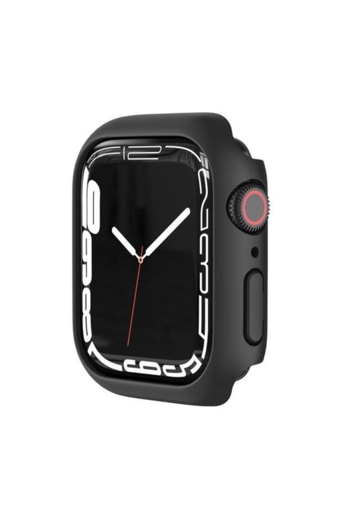 [RNZ-TA71163] Apple Watch 38mm Uyumlu Zore Watch Gard 07 Sert PC Koruyucu (Siyah)