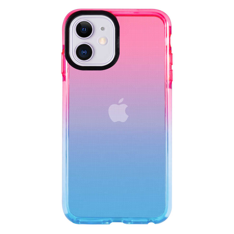[RNZ-TA68822] Apple iPhone 11 Uyumlu Kılıf Zore Renkli Punto Kapak