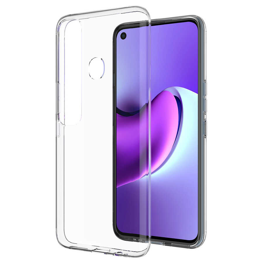 [RNZ-TA68832] Tecno Spark 7 Pro Uyumlu Kılıf Zore Süper Silikon Kapak