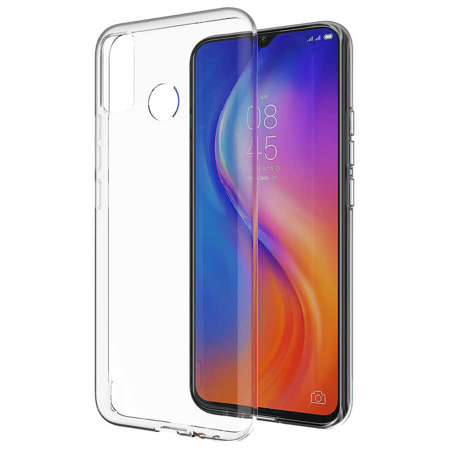 Tecno Spark 6 Go Uyumlu Kılıf Zore Süper Silikon Kapak