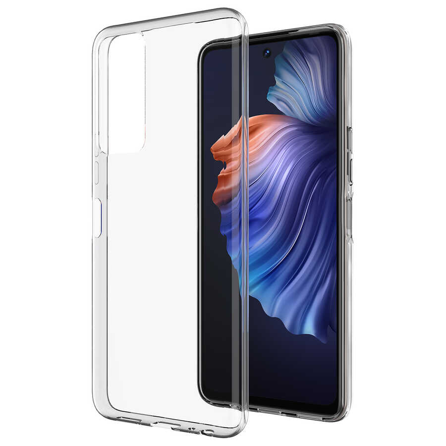 Tecno Camon 18 Uyumlu Kılıf Zore Süper Silikon Kapak