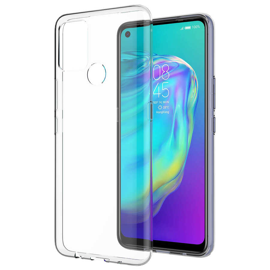 [RNZ-TA68837] Tecno Pova Uyumlu Kılıf Zore Süper Silikon Kapak