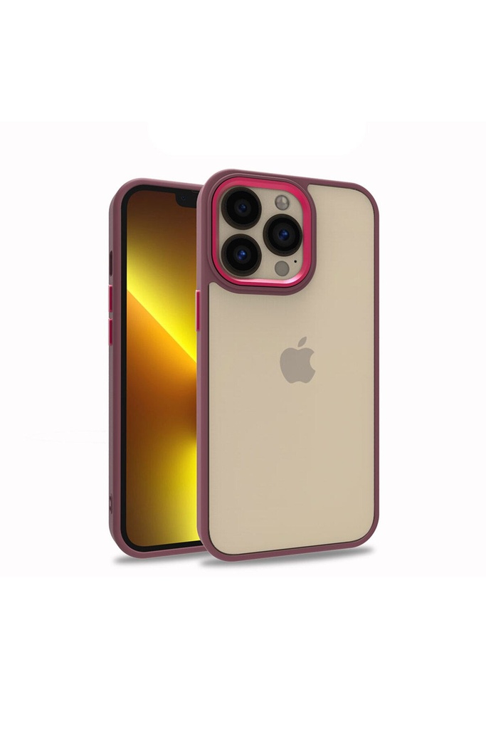 Apple iPhone 13 Pro Uyumlu Kılıf Zore Flora Kapak