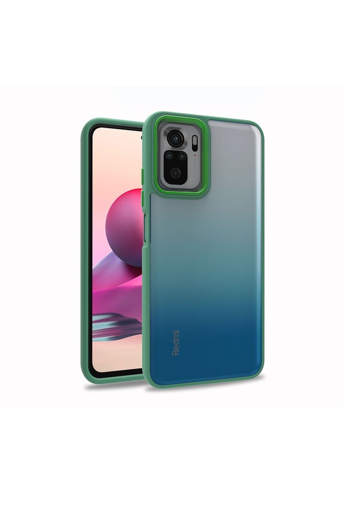 Xiaomi Redmi Note 10S Uyumlu Kılıf Zore Flora Kapak