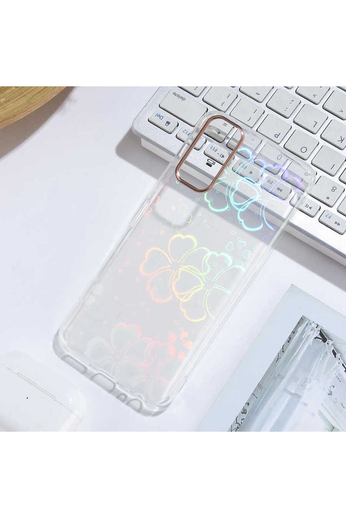 Vivo Y11S Uyumlu Kılıf Zore Sidney Desenli Sert Kapak