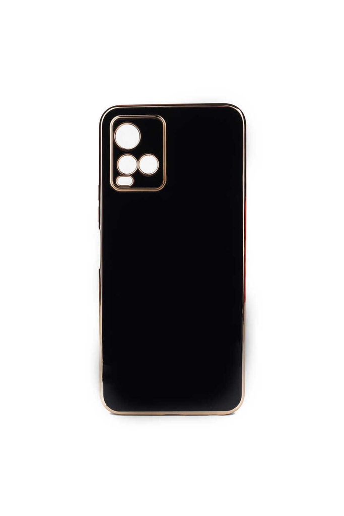 [RNZ-TA69432] Vivo Y21S Uyumlu Kılıf Zore Bark Kapak (Siyah)