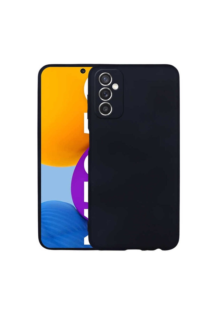 [RNZ-TA69469] Samsung Galaxy M52 Uyumlu Kılıf Zore Premier Silikon Kapak (Siyah)