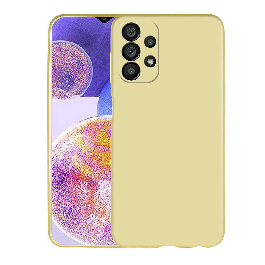Samsung Galaxy A23 Uyumlu Kılıf Zore Premier Silikon Kapak
