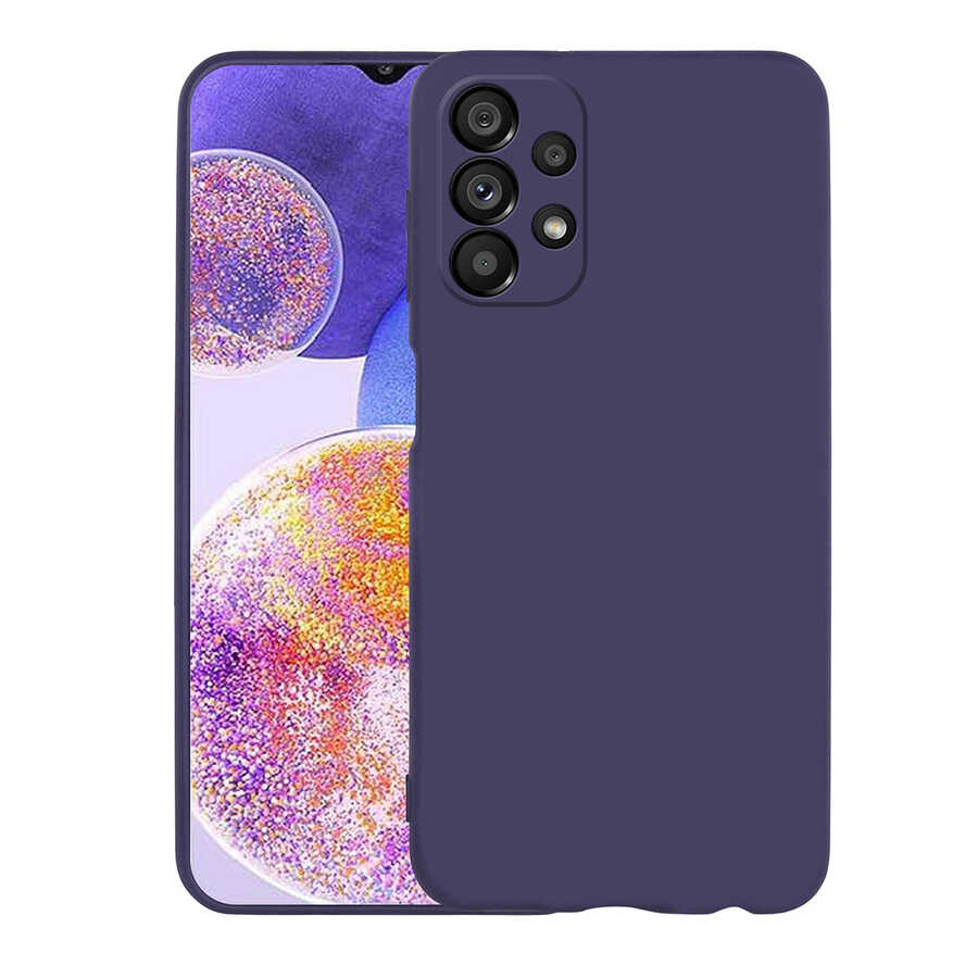 Samsung Galaxy A23 Uyumlu Kılıf Zore Premier Silikon Kapak