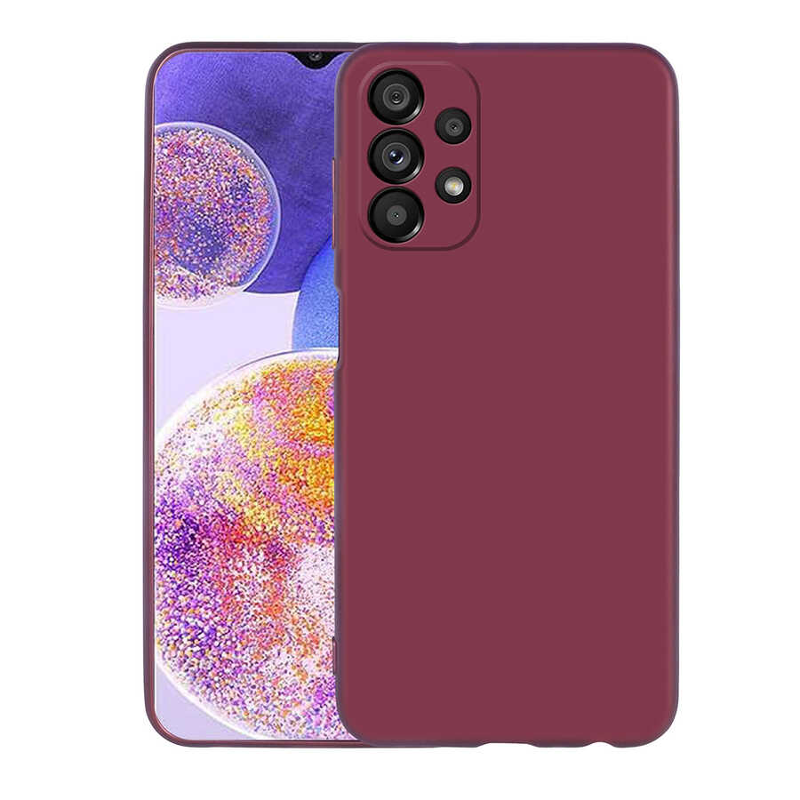 Samsung Galaxy A23 Uyumlu Kılıf Zore Premier Silikon Kapak