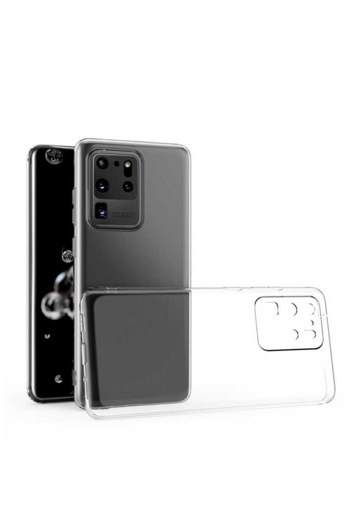 Samsung Galaxy S20 Ultra Uyumlu Kılıf Zore Kamera Korumalı Süper Silikon Kapak