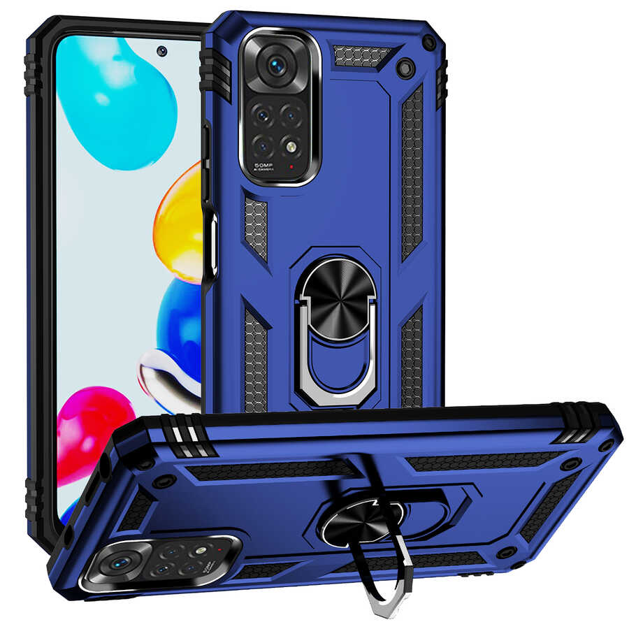 Xiaomi Redmi Note 11 Global Uyumlu Kılıf Zore Vega Kapak