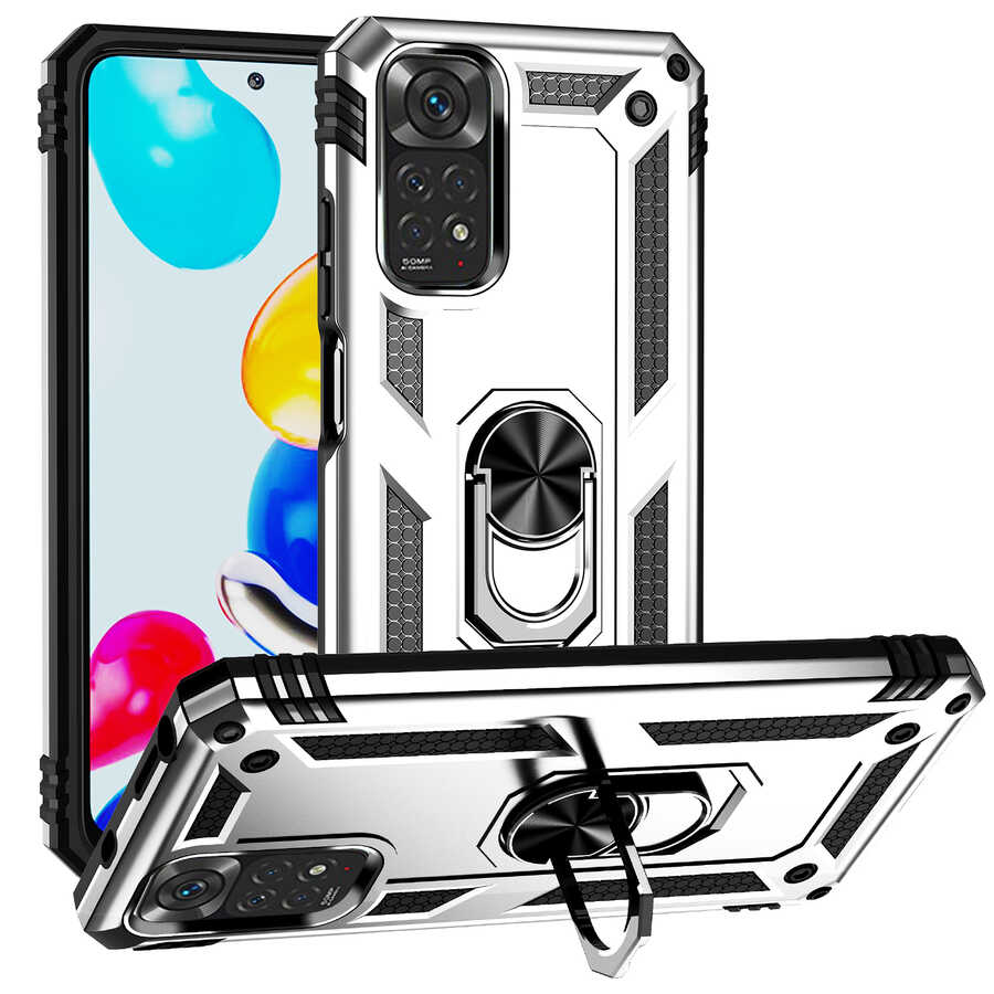 Xiaomi Redmi Note 11S Global Uyumlu Kılıf Zore Vega Kapak