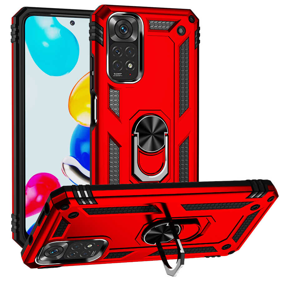 Xiaomi Redmi Note 11S Global Uyumlu Kılıf Zore Vega Kapak