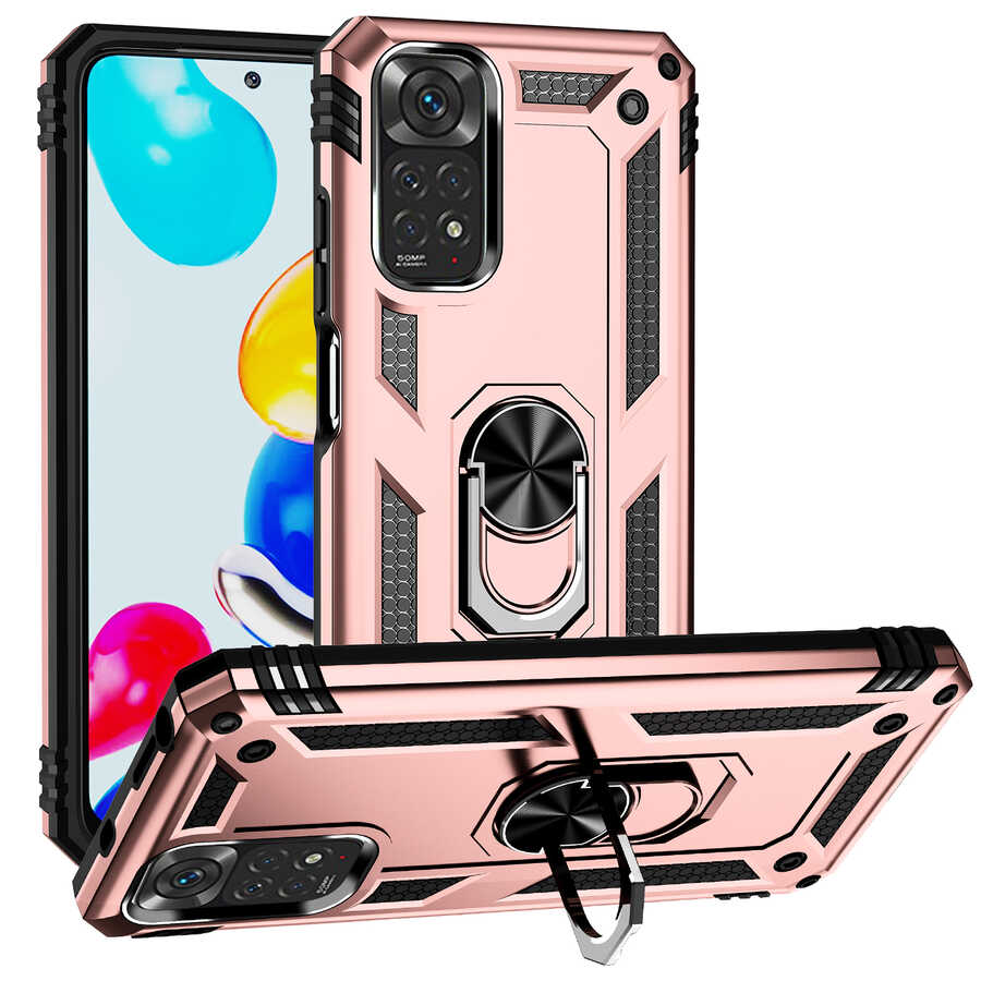 Xiaomi Redmi Note 11S Global Uyumlu Kılıf Zore Vega Kapak