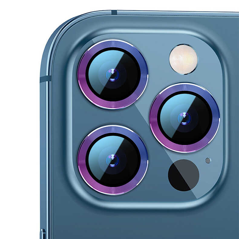 Apple iPhone 12 Pro Max Uyumlu Go Des Eagle Kamera Lens Koruyucu