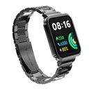 Xiaomi Redmi Watch 2 Lite Uyumlu Kordon Paslanmaz Metal Baklalı Klipsli Zore KRD-60 Kayış