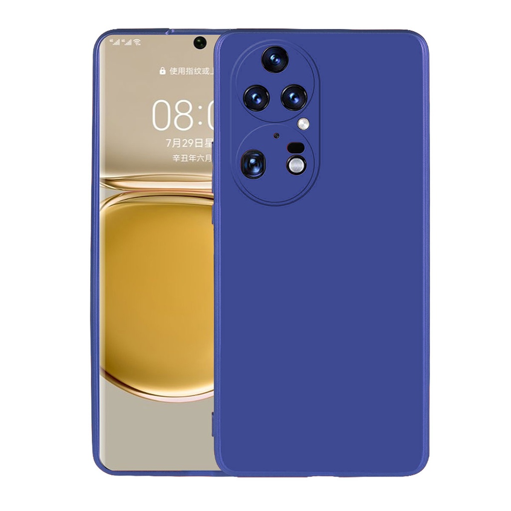 Huawei P50 Pro Uyumlu Kılıf Zore Premier Silikon Kapak