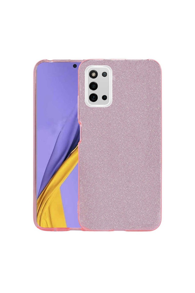 Samsung Galaxy A03S Uyumlu Kılıf Zore Shining Silikon