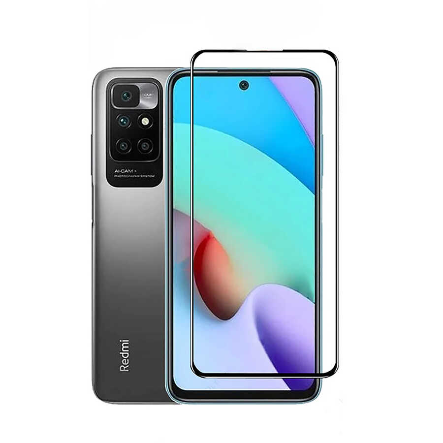 [RNZ-TA70045] Xiaomi Redmi 10 Uyumlu Davin 5D Cam Ekran Koruyucu