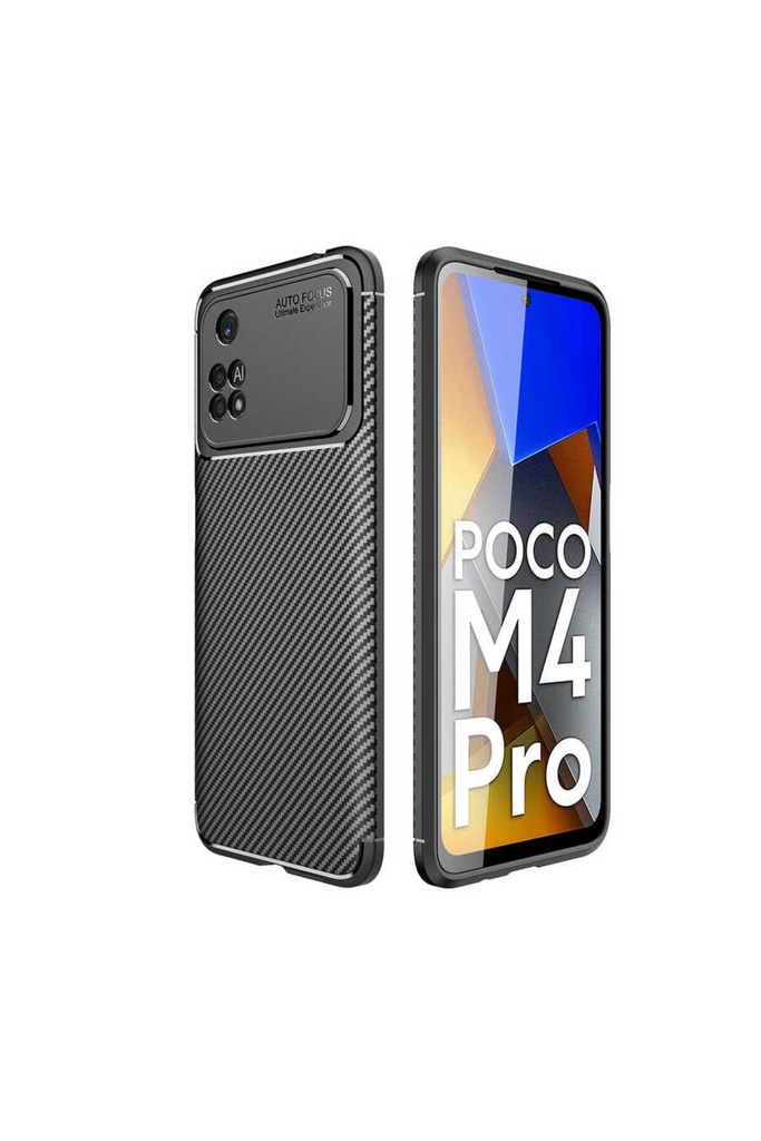 [RNZ-TA70102] Xiaomi Poco M4 Pro 4G Uyumlu Kılıf Zore Negro Silikon Kapak (Siyah)
