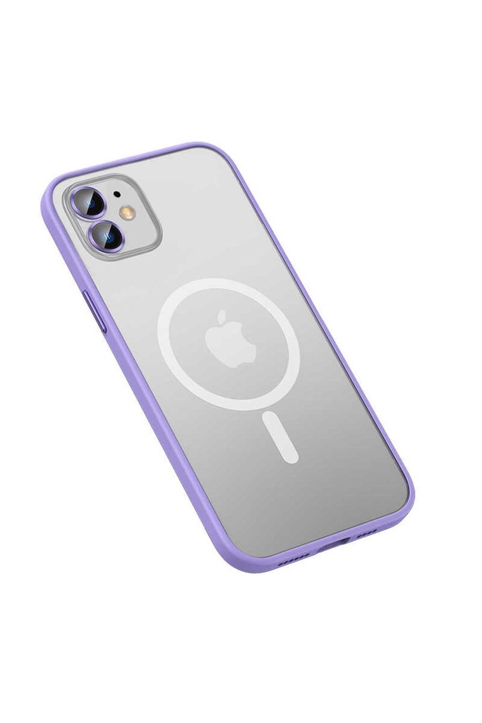 Apple iPhone 12 Uyumlu Kılıf Zore Mokka Wireless Kapak