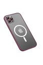 Apple iPhone 12 Pro Max Uyumlu Kılıf Zore Mokka Wireless Kapak