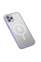 Apple iPhone 12 Pro Max Uyumlu Kılıf Zore Mokka Wireless Kapak