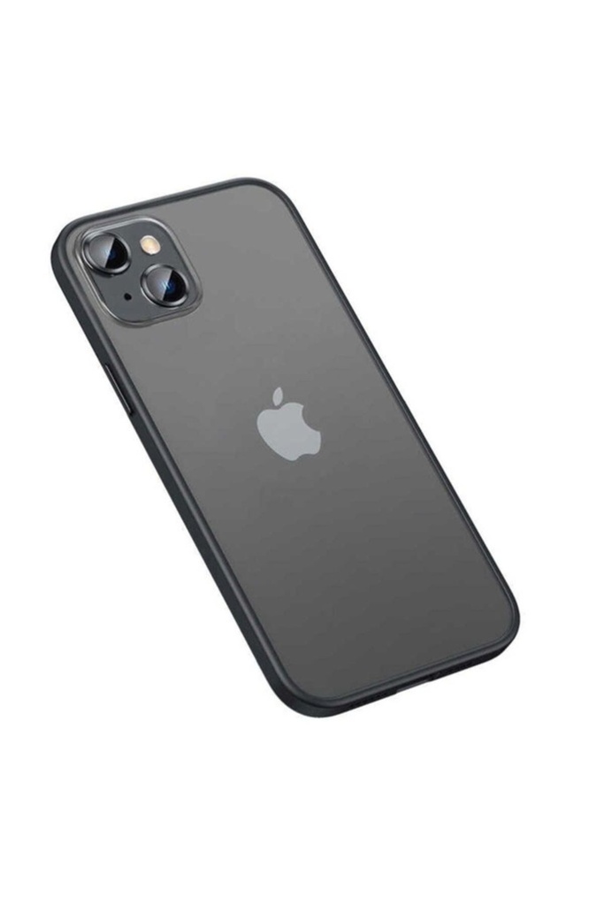 [RNZ-TA70300] Apple iPhone 13 Uyumlu Kılıf Zore Retro Kapak (Siyah)